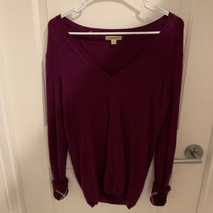 Burberry Brit 100% Cashmere V-neck Sweater